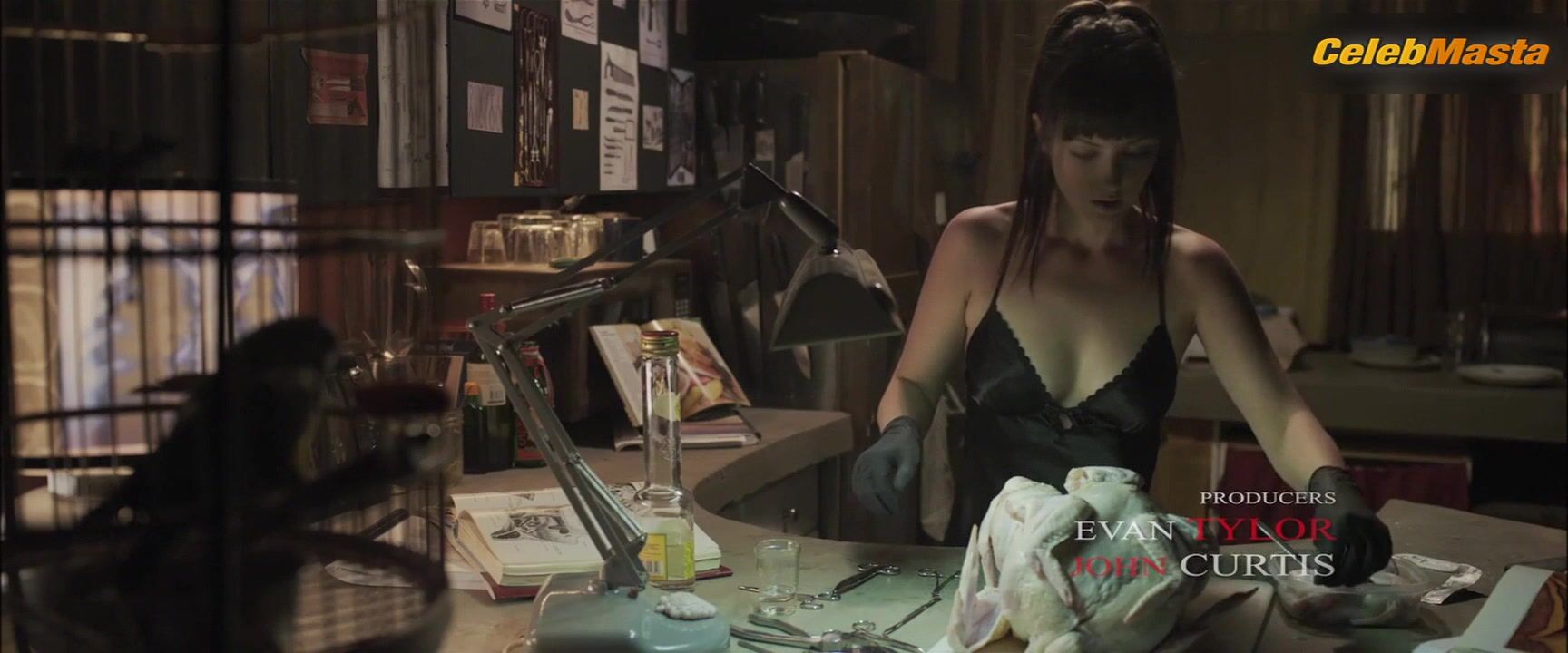 Katharine Isabelle ’s Boobs, Underwear Scene In American - Photo 1 of 5
