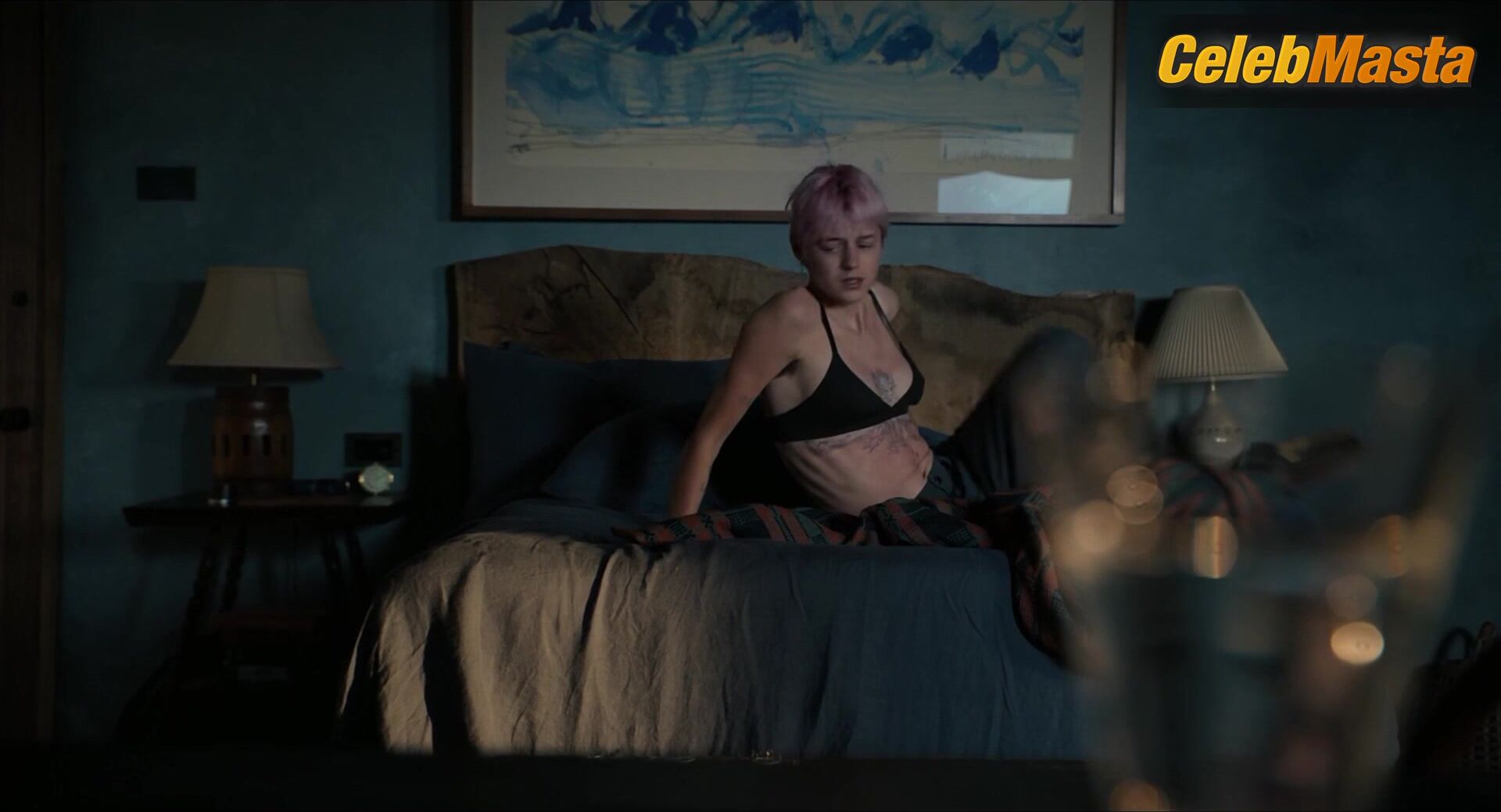 Emma Corrin Undies Scene In A Murder At The End Of The - Photo 1 of 5 photo 2
