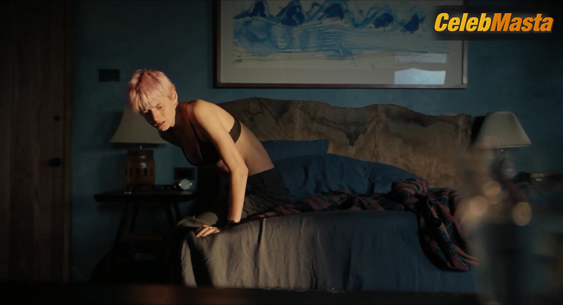 Emma Corrin Undies Scene In A Murder At The End Of The - Photo 1 of 5 photo 5