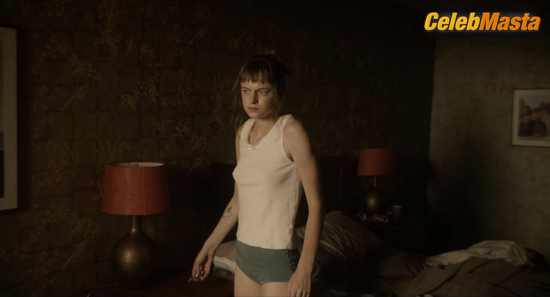 Emma Corrin ’s Underwear Scene In A Murder At The - Photo 1 of 5 photo 2