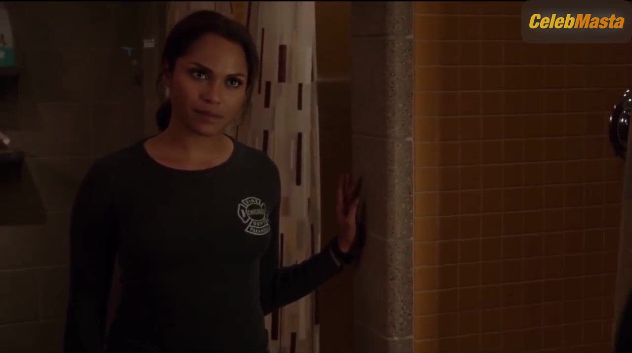 Monica Raymund Reveals Cleavage Scene In Chicago Fire - Photo 1 of 5 photo 2