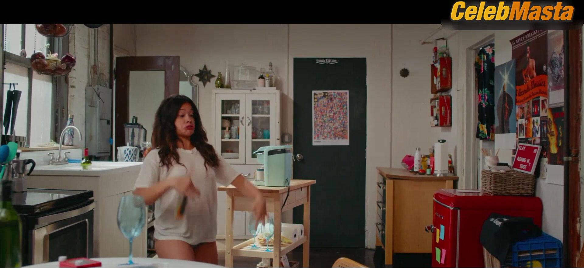 Gina Rodriguez ’s Underwear Scene From Someone Great - Photo 1 of 5