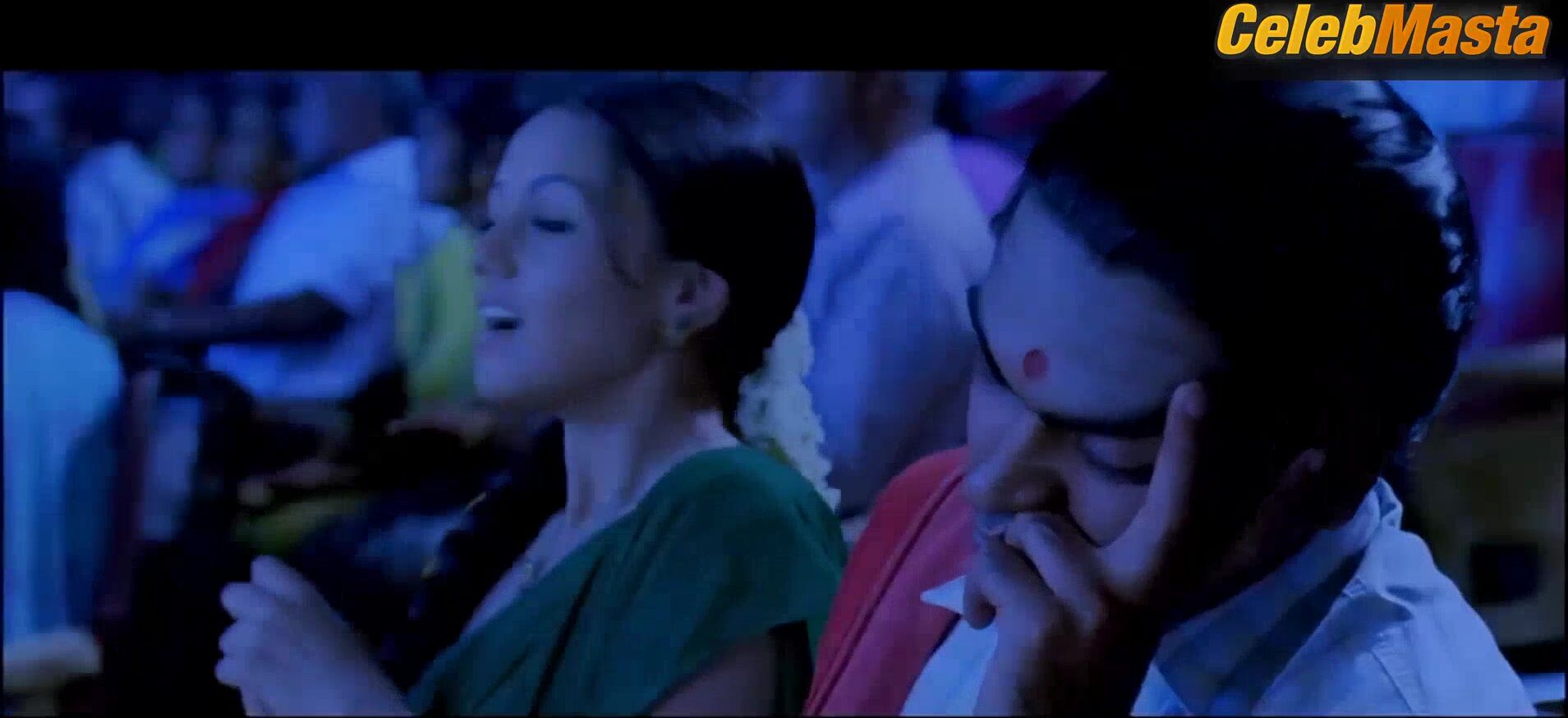 Sana Khan Butt’s Underwear Scene From Silambattam - Photo 1 of 5