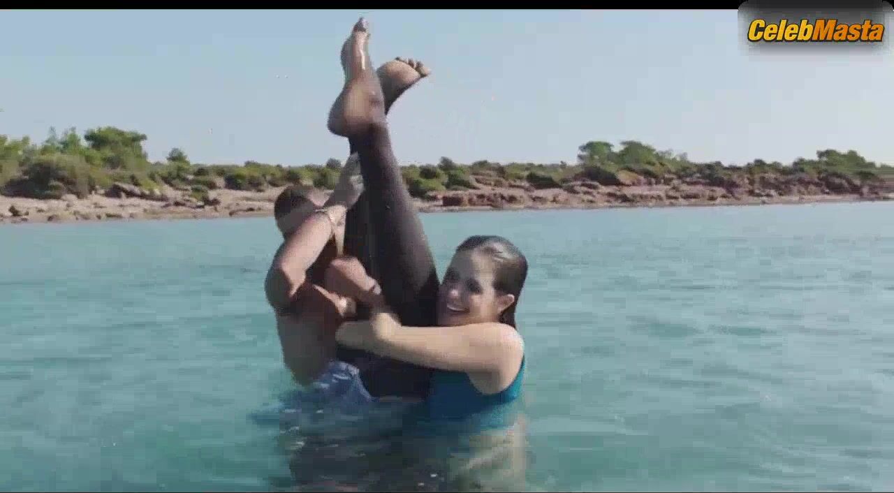 Daphne Patakia Swimsuit Scene From Meltem - Photo 3 of 5 photo 1