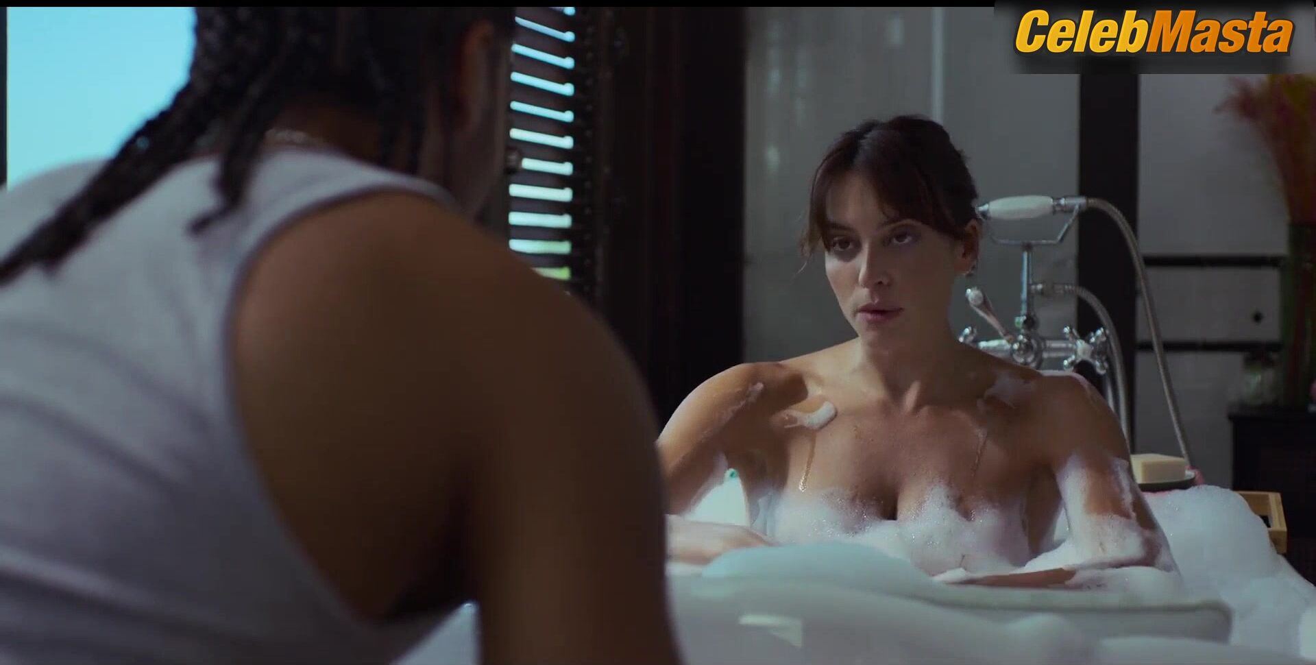 Genesis Rodriguez Tits Scene In Neon - Photo 3 of 5 photo 4