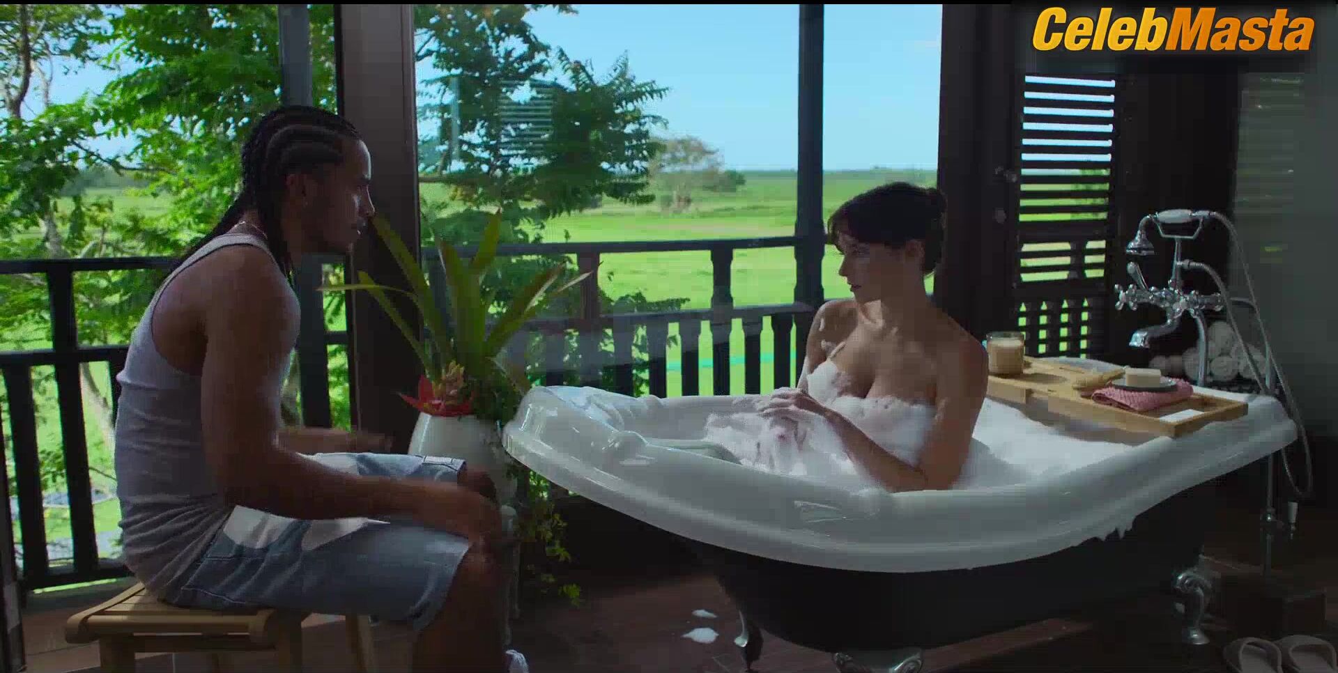 Genesis Rodriguez Tits Scene In Neon - Photo 3 of 5 photo 5