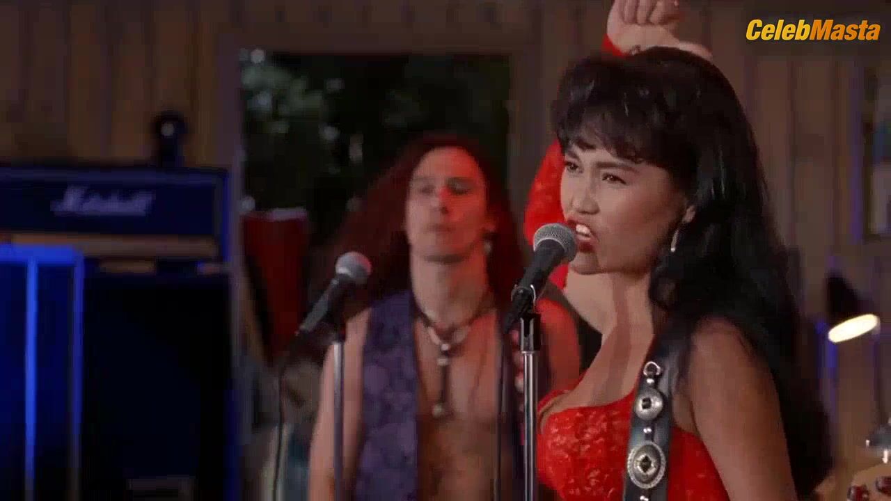 Tia Carrere ’s Ass, Tits Scene In Wayne’s - Photo 1 of 5 photo 4