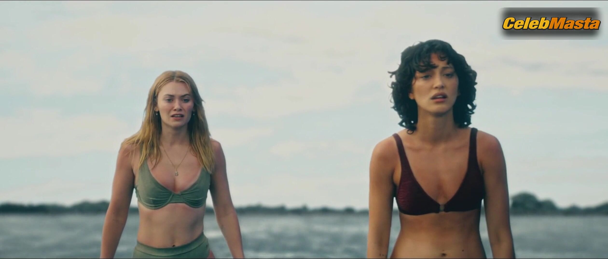 Melanie Jarnson And Virginia Gardner Swimsuit Scene From - Photo 2 of 5 photo 4