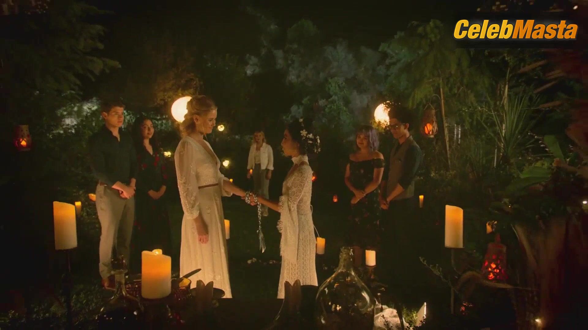 Lyrica Okano Virginia Gardner And Get Lesbian Scene In - Photo 1 of 5 photo 2
