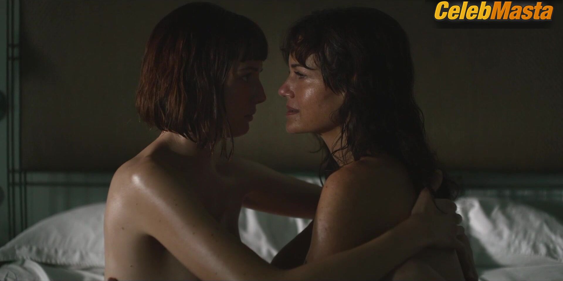 Carla Gugino And Gaite Jansen Bare Tits In Lesbian Scene - Photo 2 of 5 photo 4