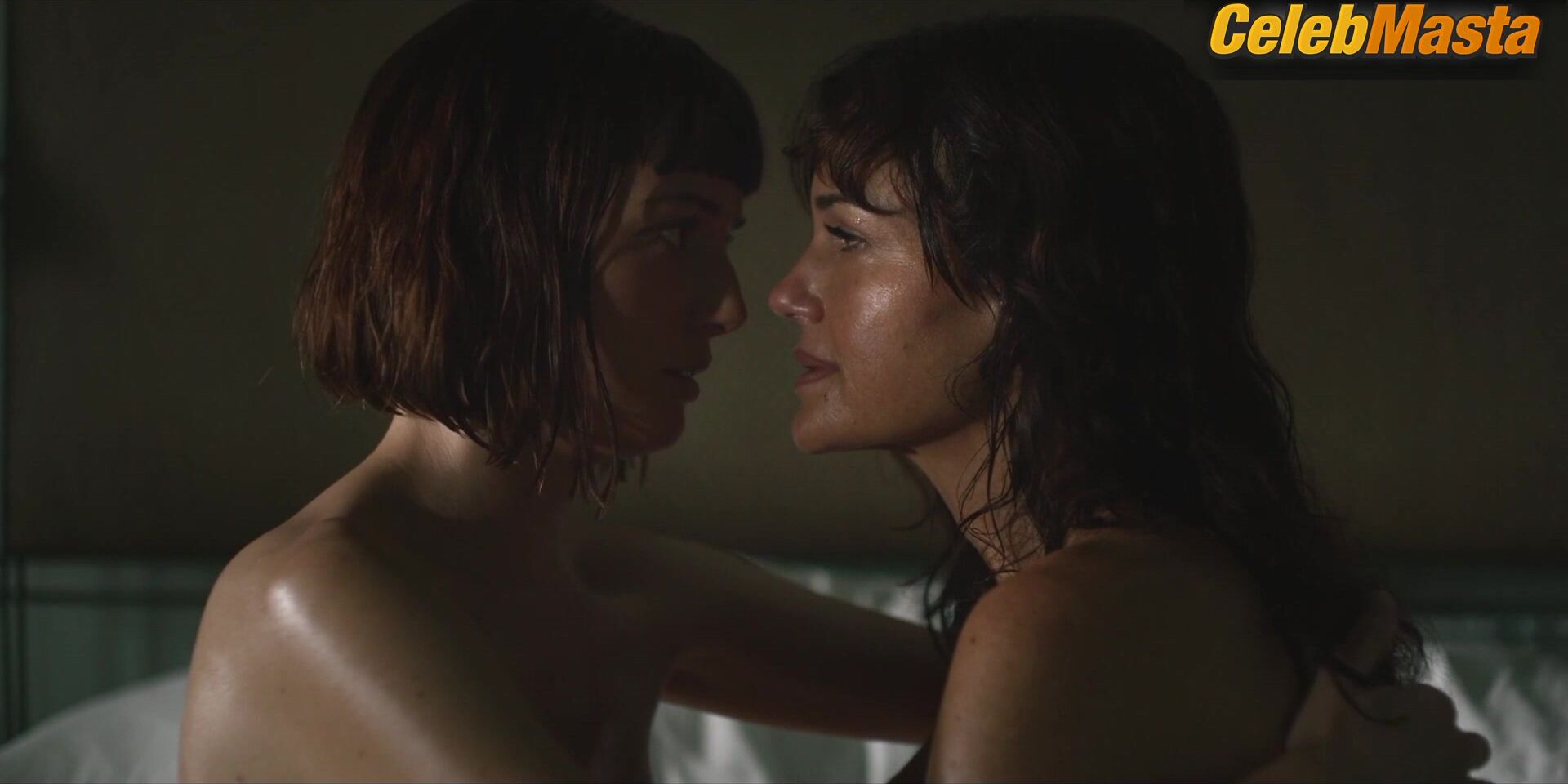 Carla Gugino And Gaite Jansen Bare Tits In Lesbian Scene - Photo 2 of 5 photo 5