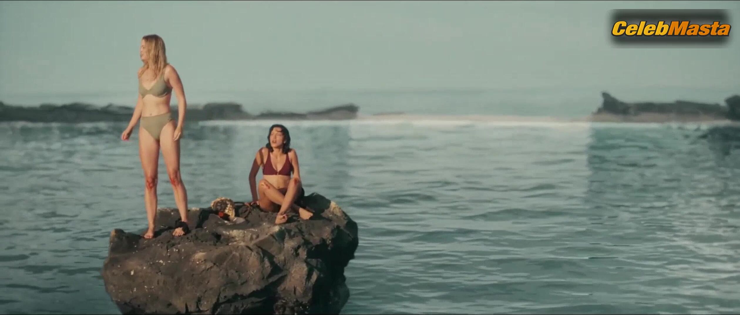 Melanie Jarnson And Virginia Gardner Bikini Scene In Killer - Photo 2 of 5