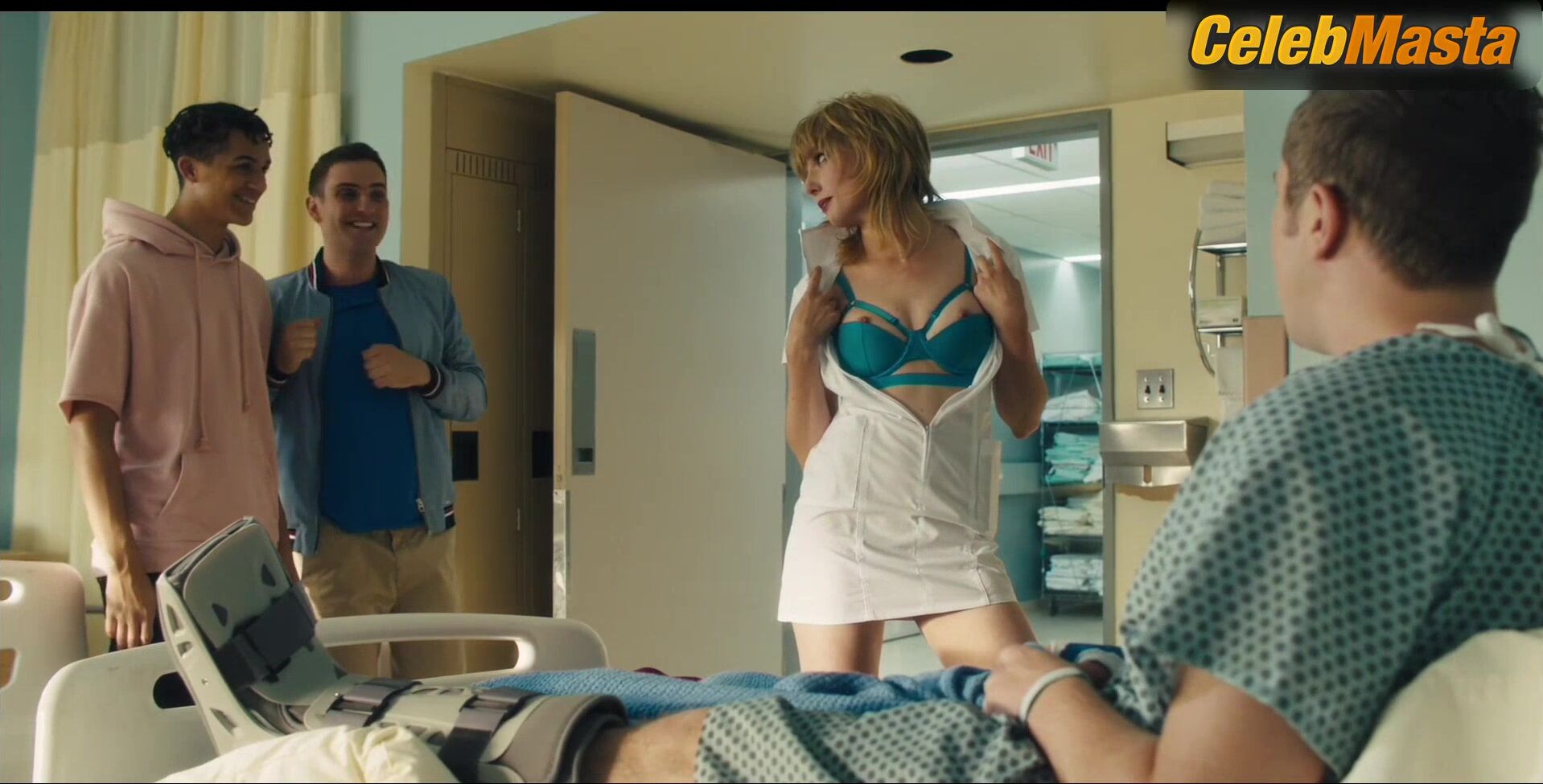 Gaite Jansen Breasts And Underwear Scene From Jett - Photo 1 of 5