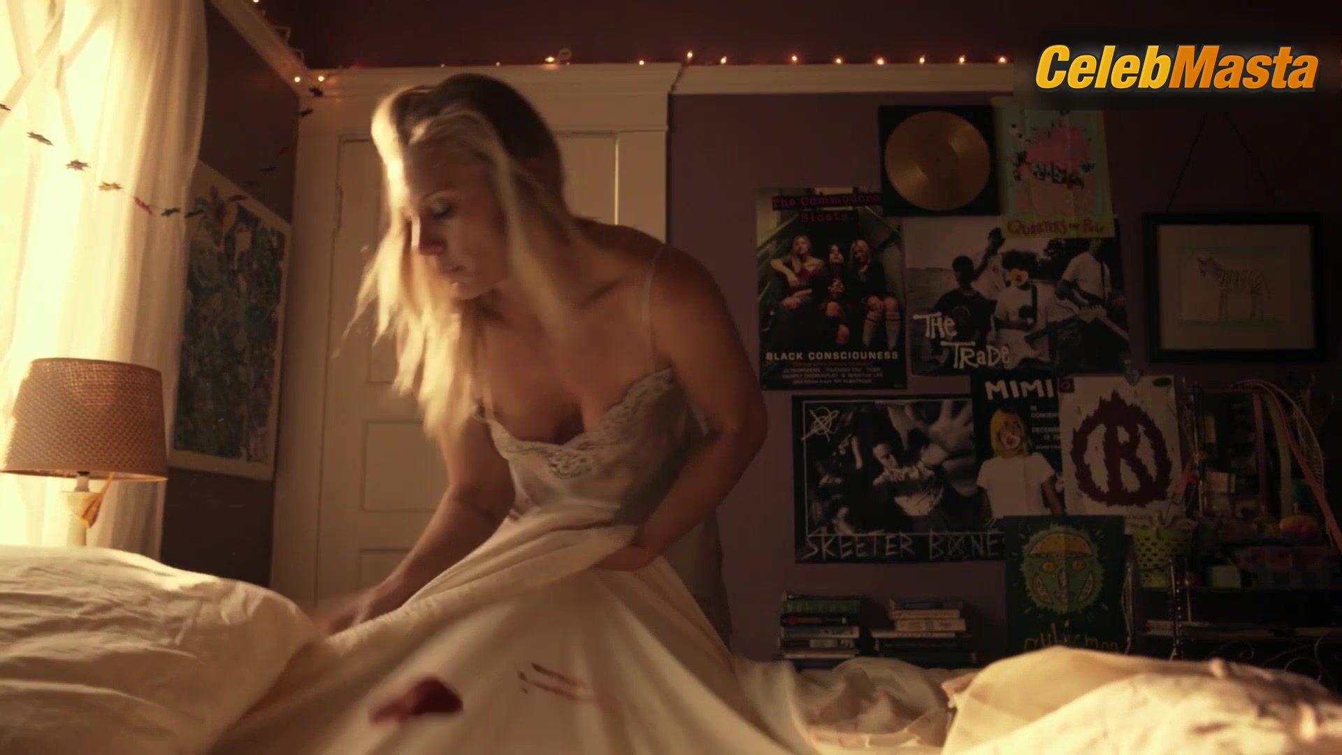 Katee Sackhoff Reveals Body In Scene From Girl Flu - Photo 1 of 5