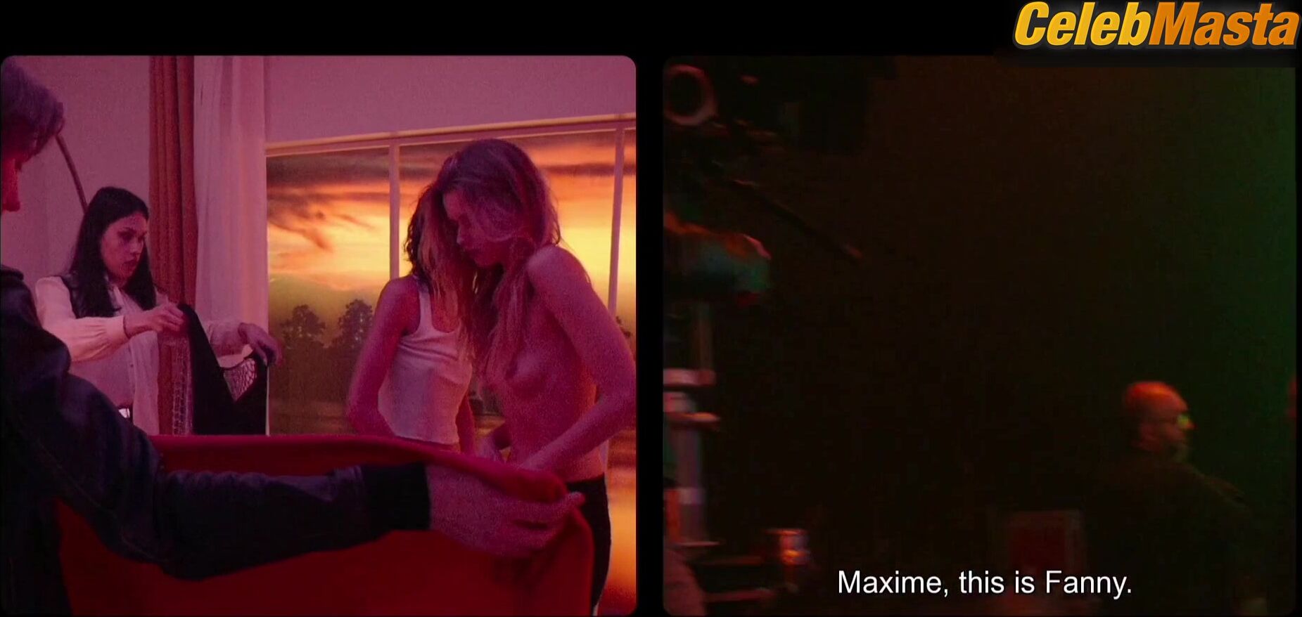 Abbey Lee And Clara Deshayes Tits, Underwear Scene - Photo 1 of 5