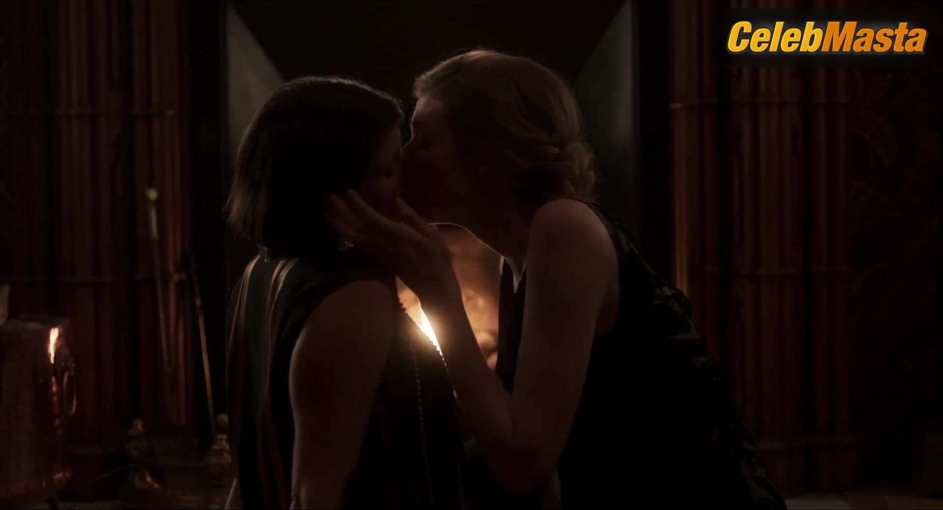 Elizabeth Debicki Gemma Arterton And Get Intimate In Lesbian - Photo 2 of 5