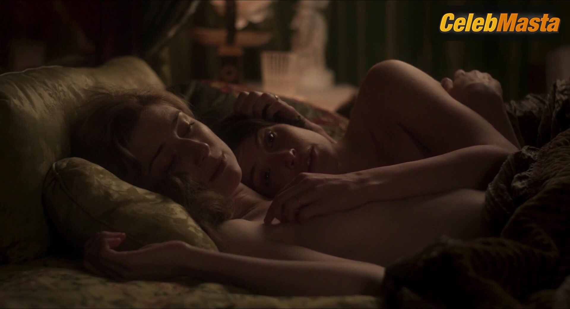 Elizabeth Debicki Gemma Arterton And Show Tits, Lesbian Scene - Photo 2 of 5