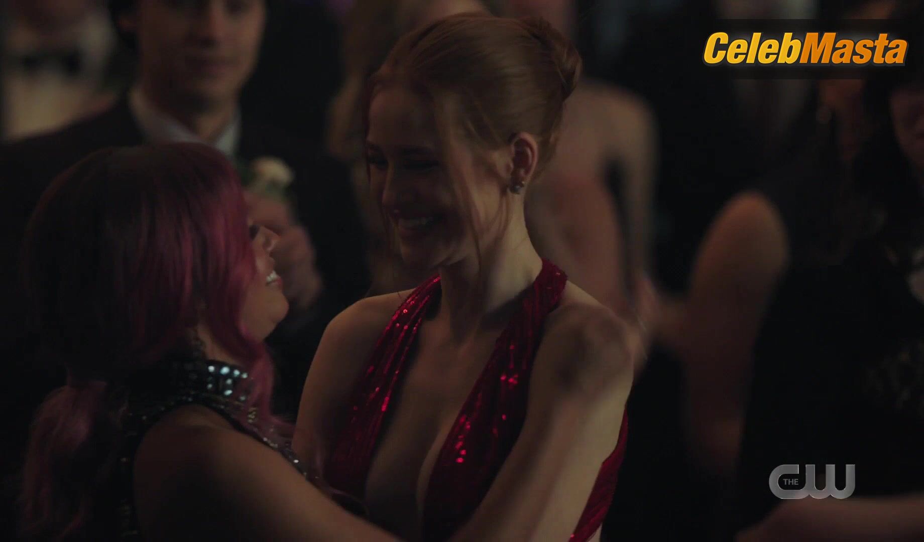 Madelaine Petsch Vanessa Morgan And Flaunt A Lesbian Scene In - Photo 2 of 5 photo 1