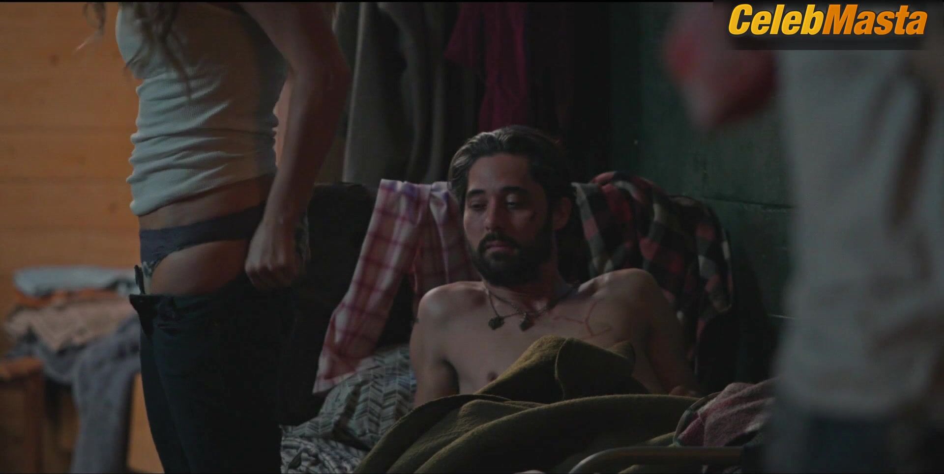 Hassie Harrison ’s Underwear Scene In Yellowstone - Photo 1 of 5