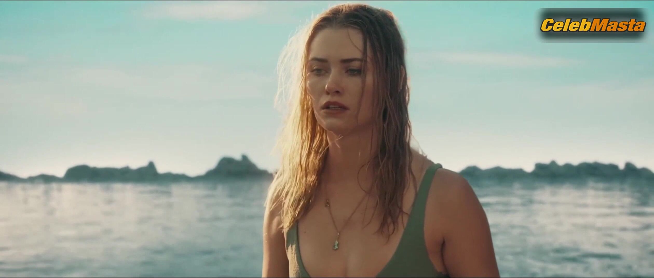 Melanie Jarnson And Virginia Gardner Swimsuit Scene In - Photo 1 of 5