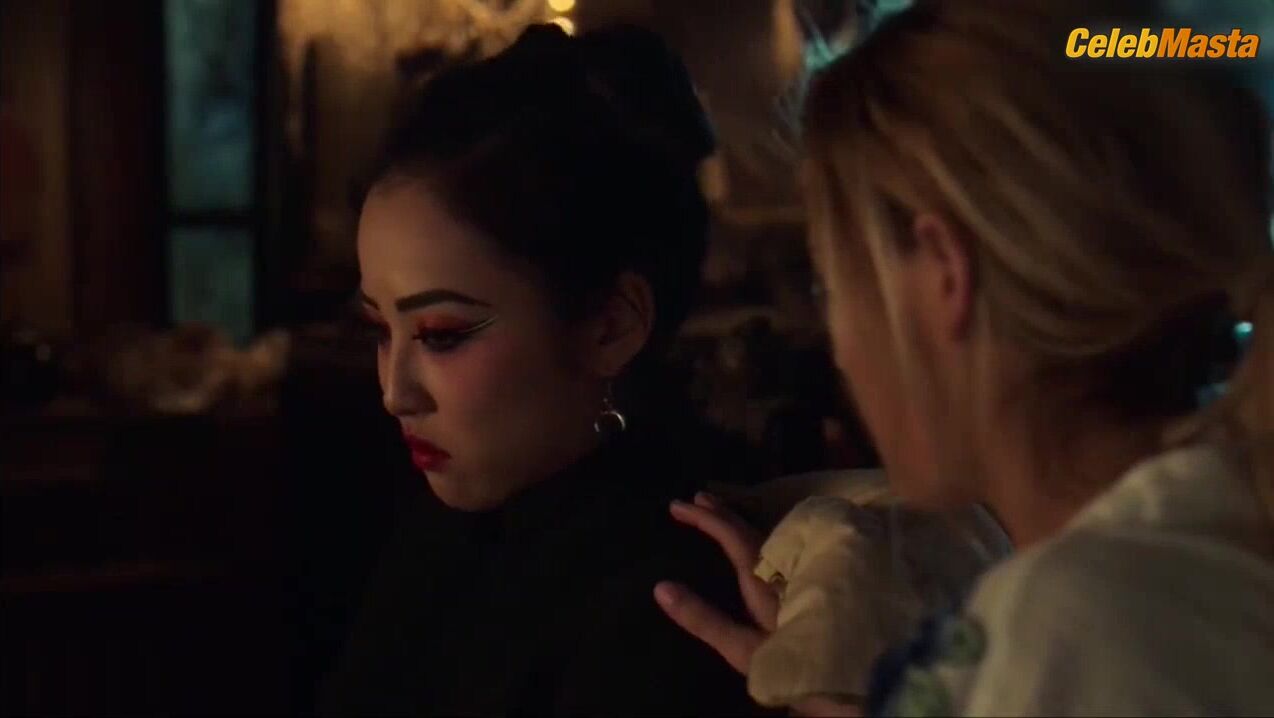Lyrica Okano Virginia Gardner And Enjoy Lesbian Scene In - Photo 2 of 5