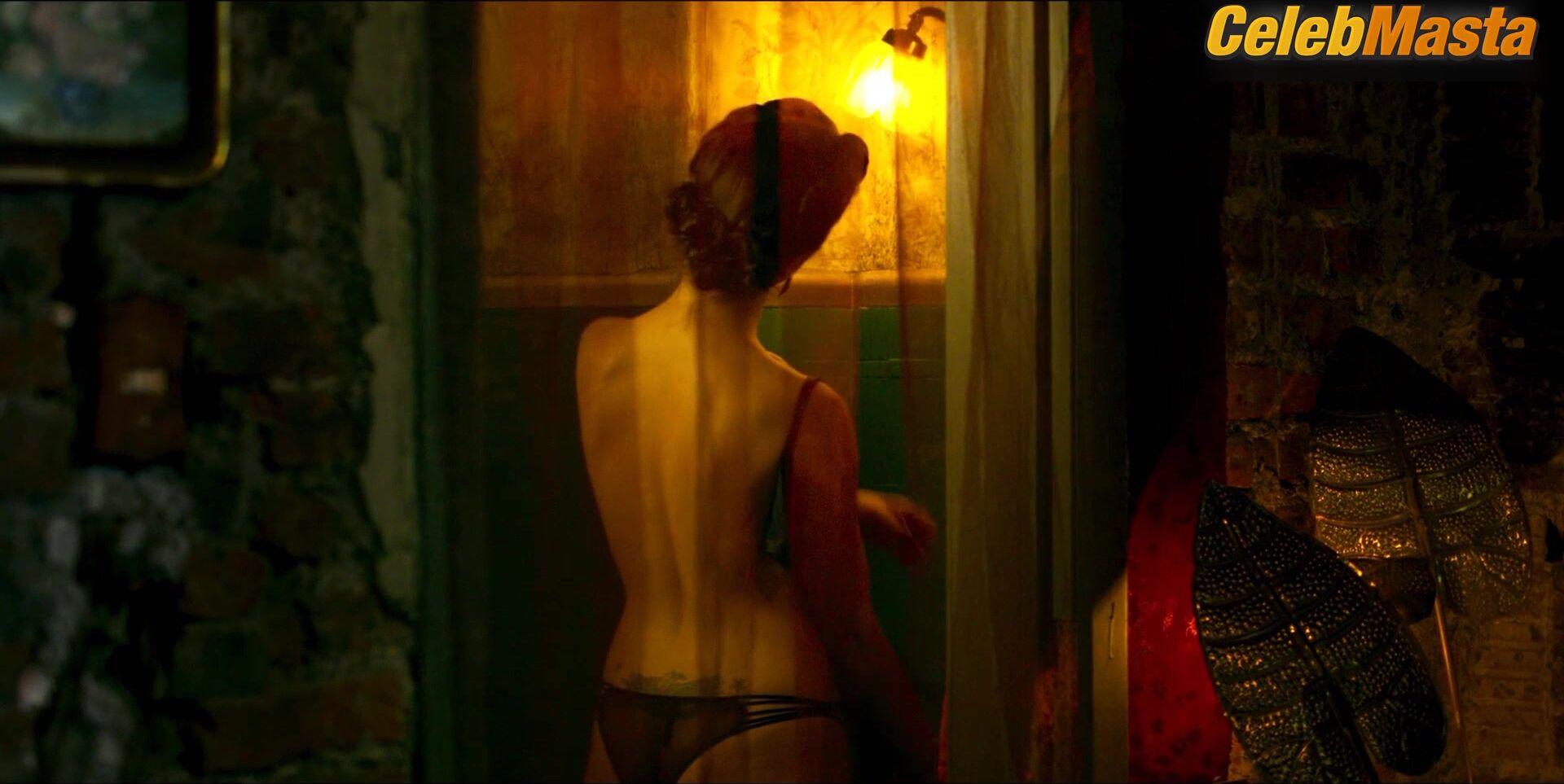 Erendira Ibarra Bares Breasts, Underwear Scene In Dark Forces - Photo 2 of 5 photo 1