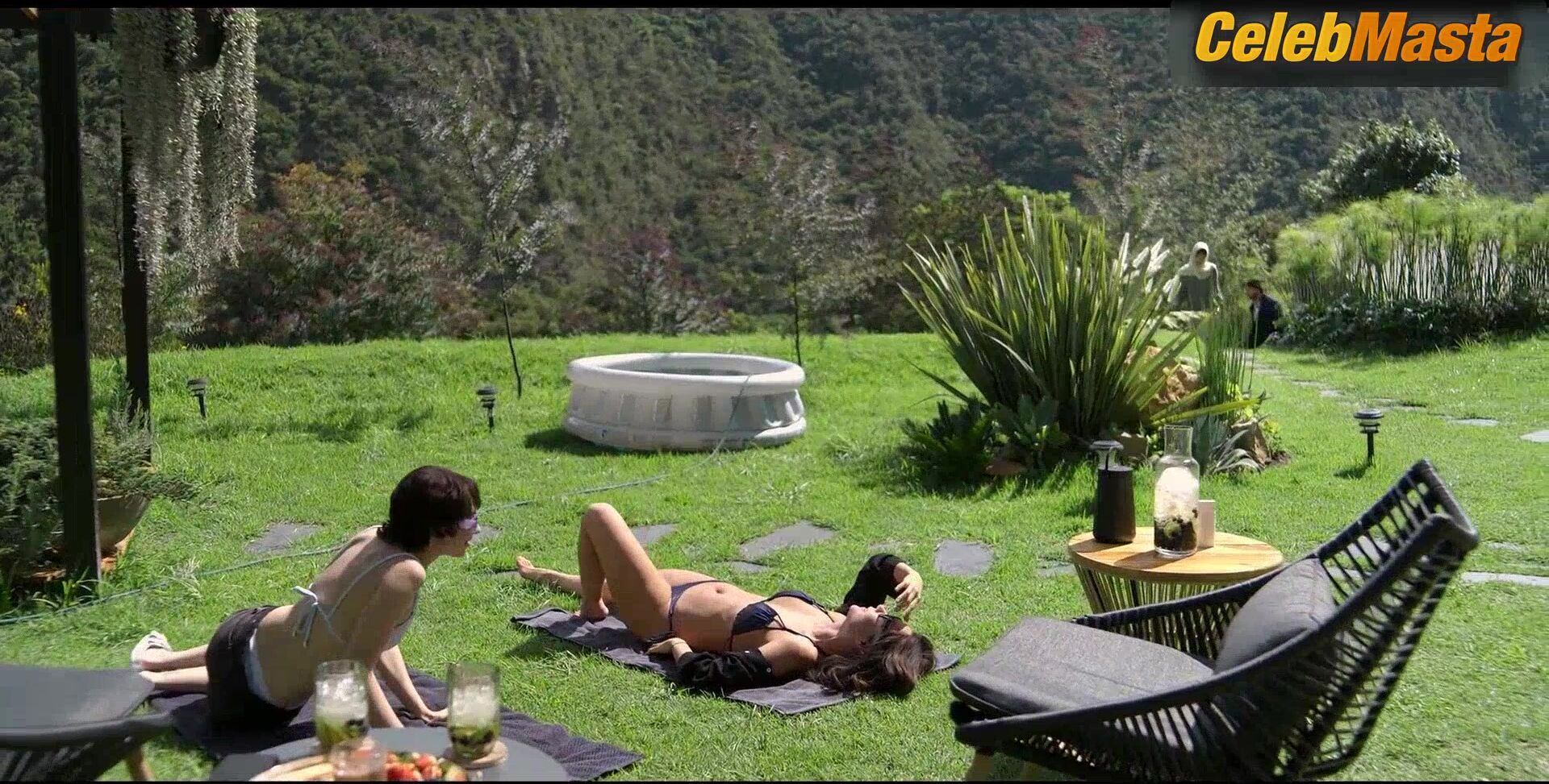 Carmen Villalobos Swimsuit Scene In The Guest - Photo 1 of 5 photo 2