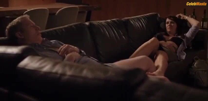 Amanda Tapping Tits And Underwear Scene In Random Acts Of - Photo 1 of 5