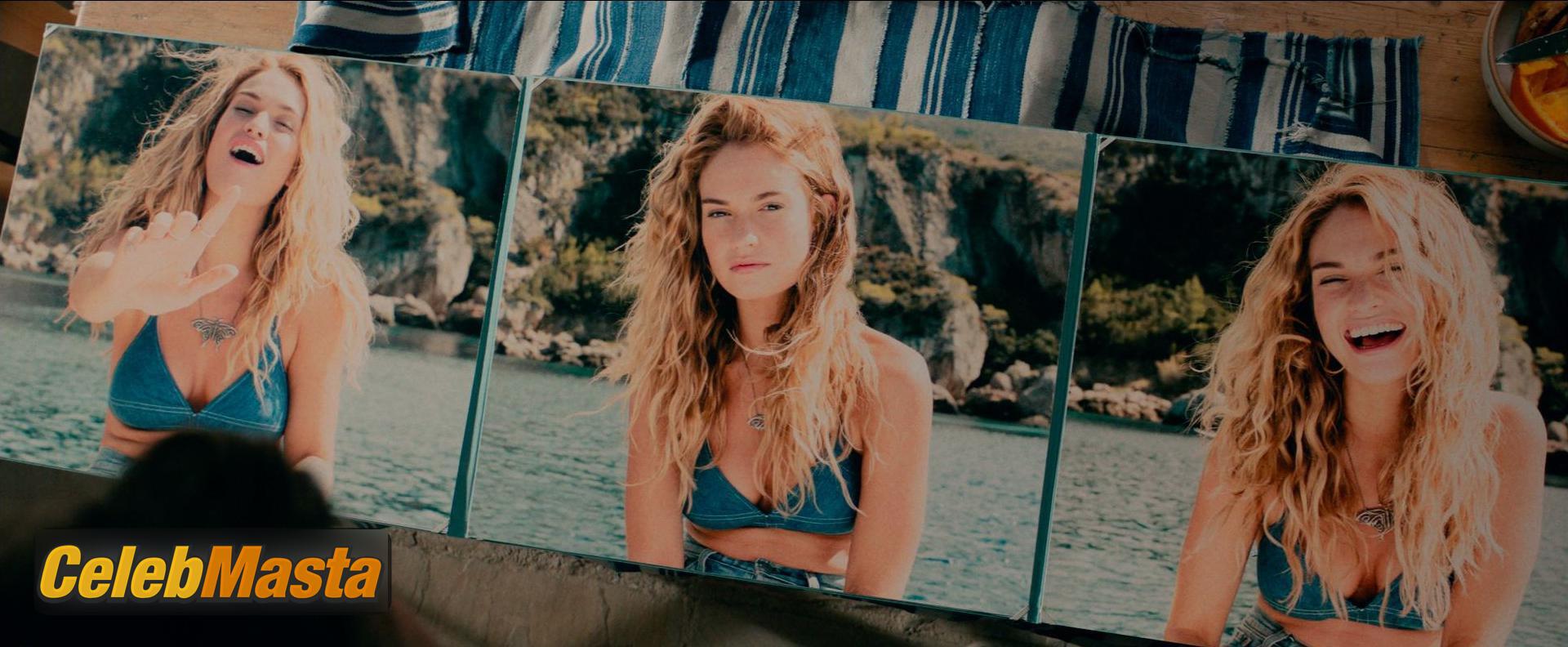 Lily James Photo Set from Mamma Mia! Here We Go Again photo 3