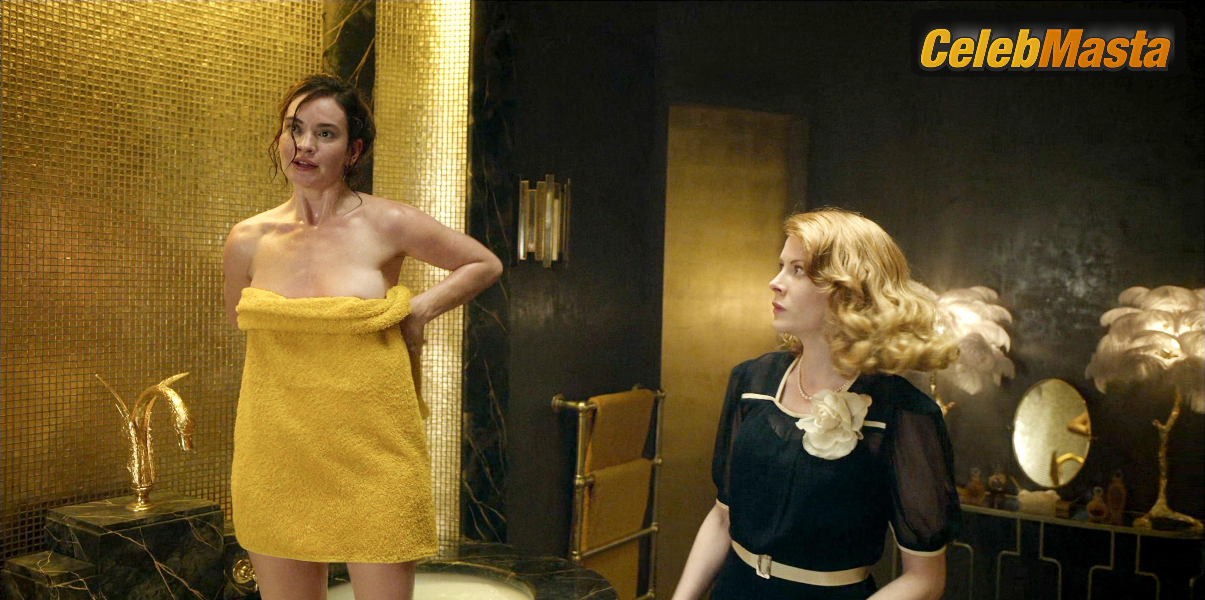 Lily James Scene Photos Gallery from The Pursuit Of Love photo 4