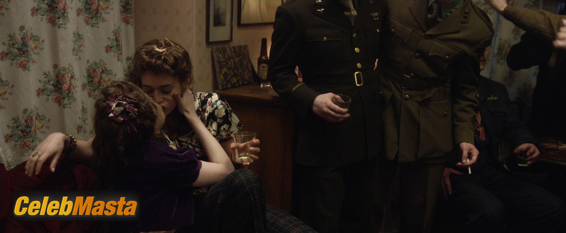 Lizzy Caplan Scene Photos Gallery from Allied photo 1