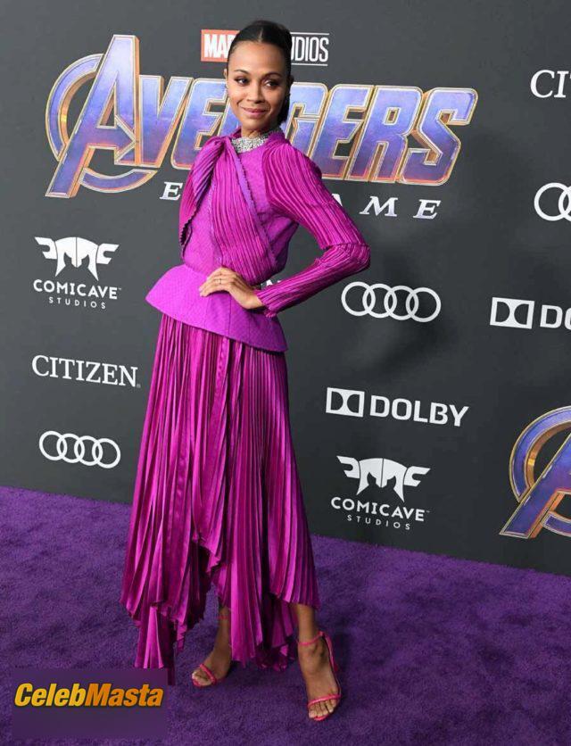Zoe Saldana Photo Collection from Avengers Endgame photo 1