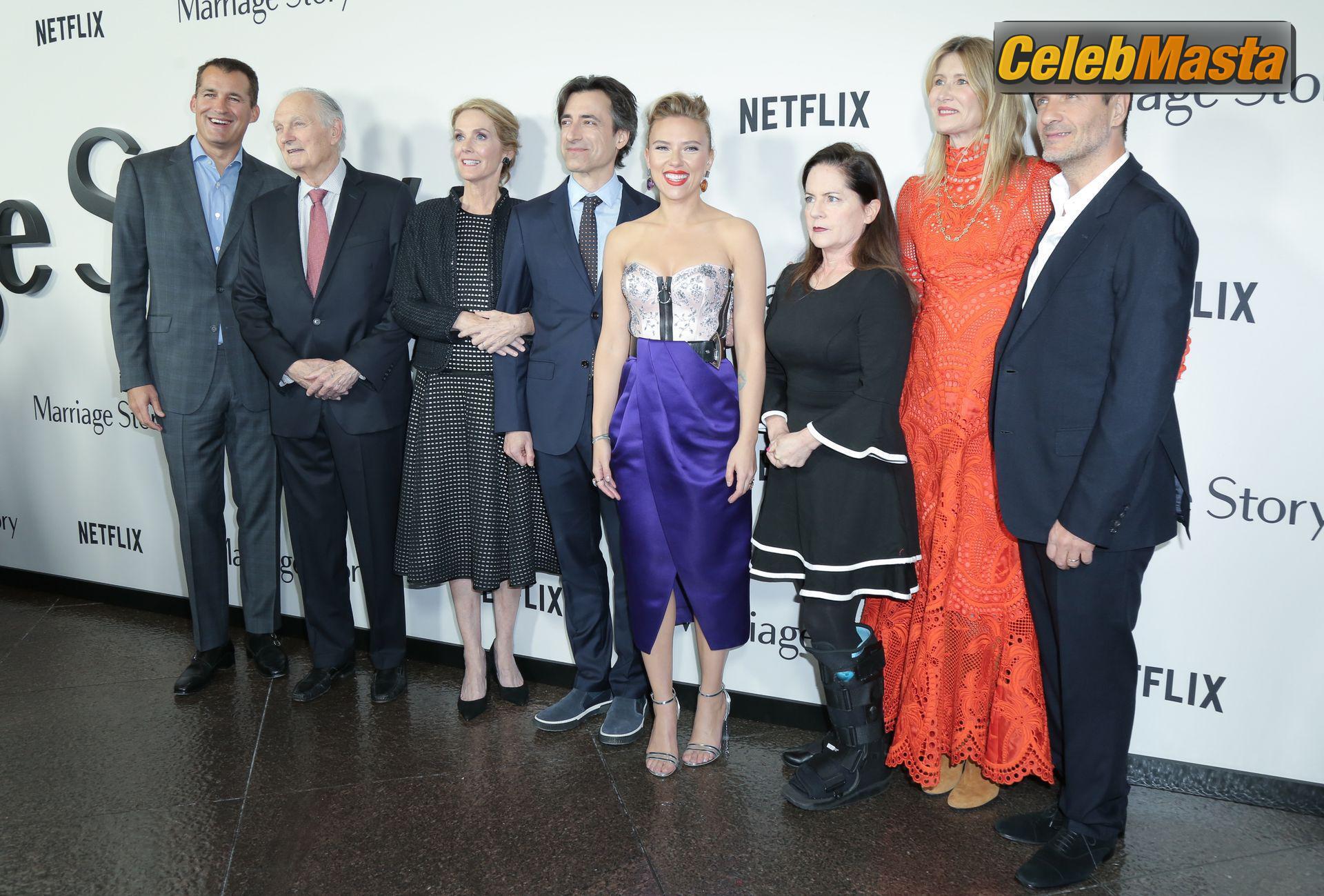 Scarlett Johansson Sexy at the Premiere of Netflix’s ‘Marriage Story’ at DGA in Los Angeles, California Photo Gallery photo 1