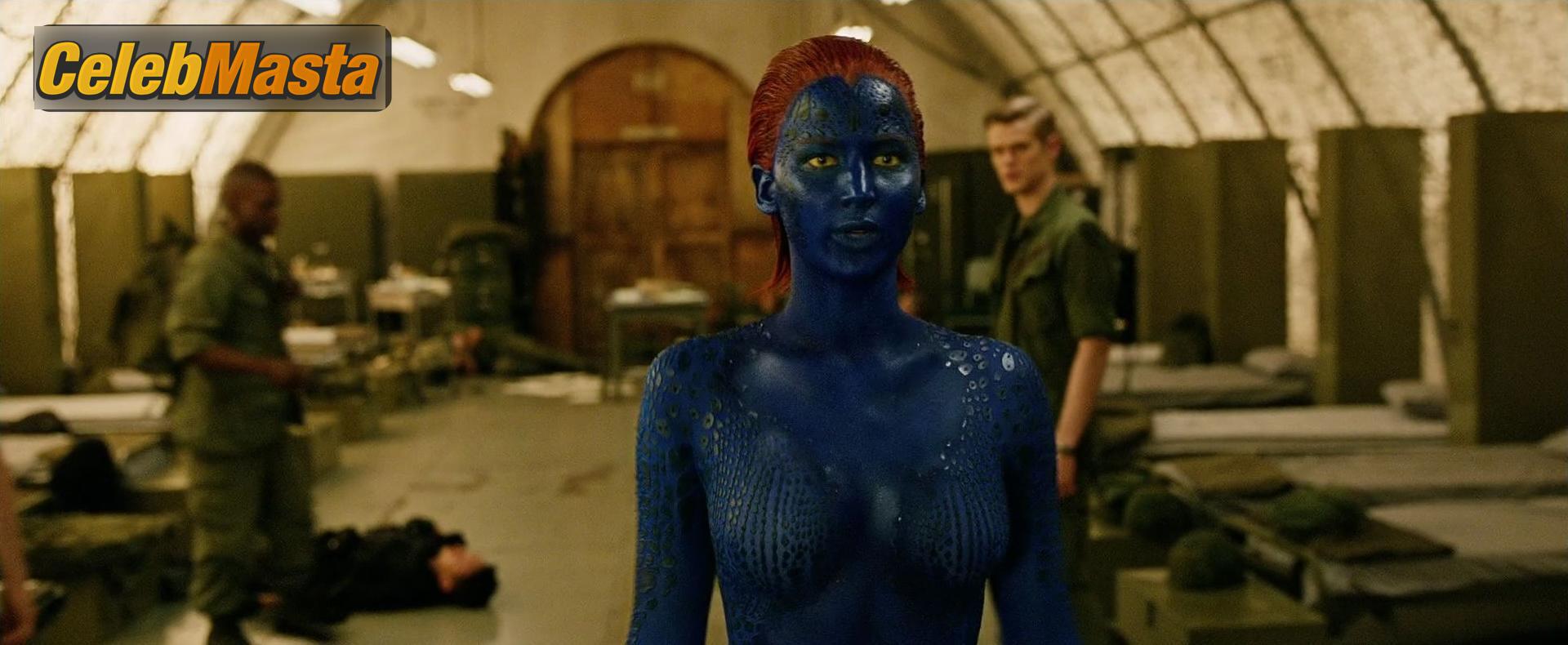 Jennifer Lawrence Jennifer Lawrence Topless Photo Set from X-men Days Of Future Past - Photo 5 of 9
