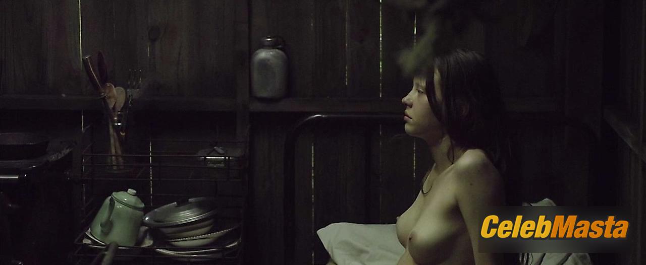 Mia Goth Mia Goth Topless Photo Set from The Survivalist - Photo 11 of 14